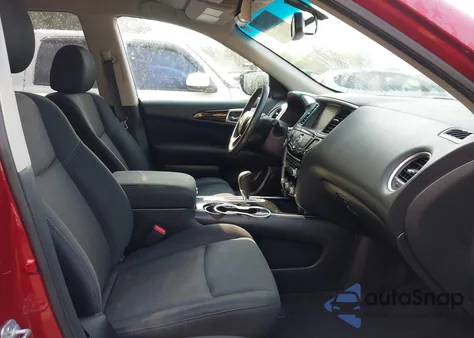 2017 Nissan Pathfinder Sv z USA, uszkodzony, nr VIN 5N1DR2MN4HC673145